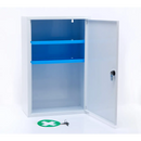 Empty Metal First Aid Cabinet 45cm x 35cm x 15cm