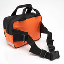 Empty Orange Sports First Aid Bag
