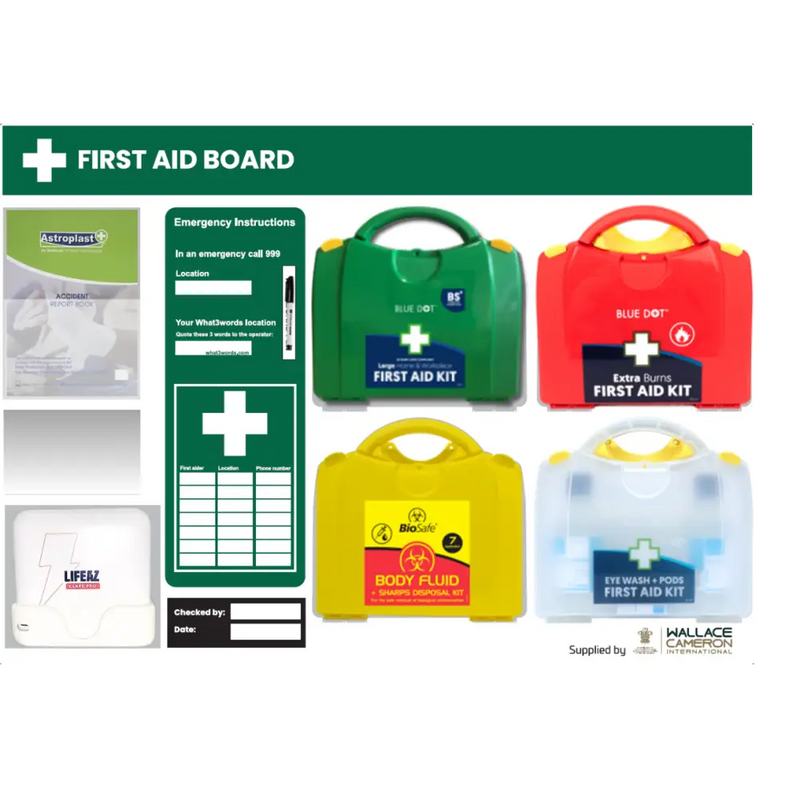 First Aid Board Large