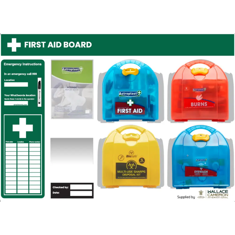 First Aid Speedboard Medium First Aid Station Board
