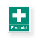 First Aid Sign 25cm x 30cm