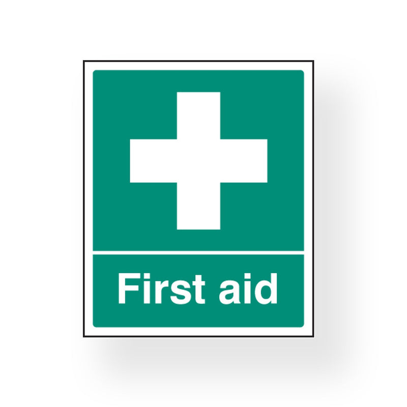 First Aid Sign 25cm x 30cm