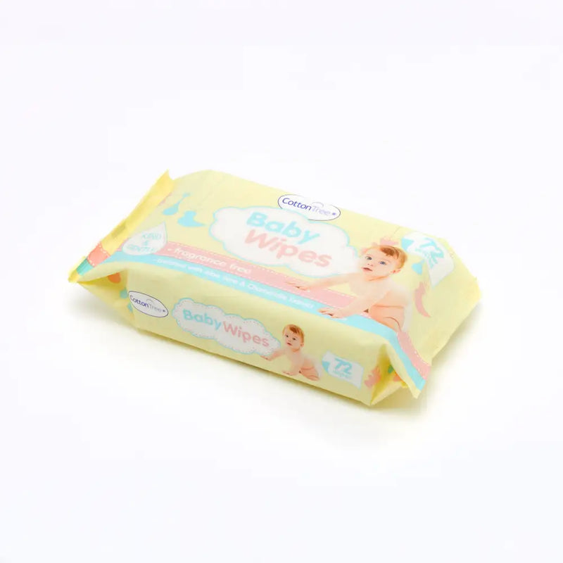 Fragrance-Free Baby Wipes (Pack 72)