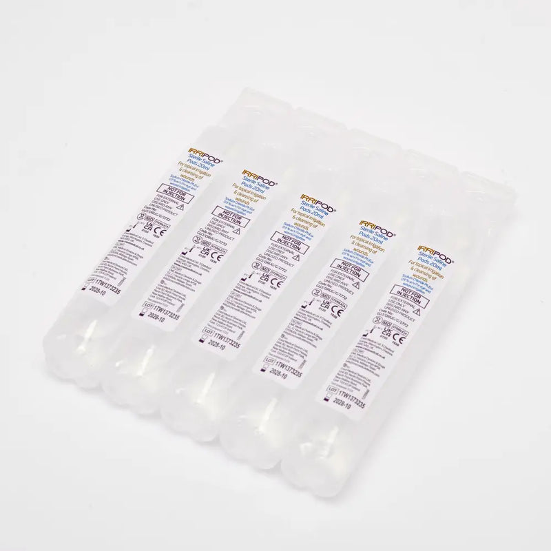 Irripod 20ml Sodium Chloride Irrigation Pods 0.9% (Box 25)