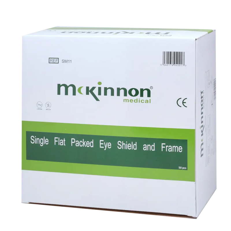 McKinnon Medical Premium Pop On Eye Shields Flat Pack (Box 50)