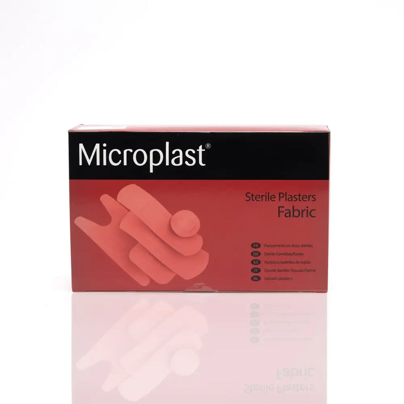 Microplast 7.5cm x 2.5cm Fabric Plasters (Box 100)