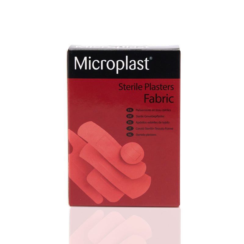 Microplast Assorted Fabric Plasters (Box 20)