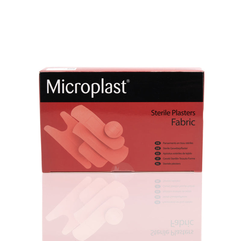 Microplast Assorted Heavyweight Fabric Assorted Plasters (Box 100)