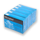 Microplast Blue Detectable Plasters Multi-Pack including 7.5cm x 2.5cm (4 x Box 100) and Extension (1 x Box 100)