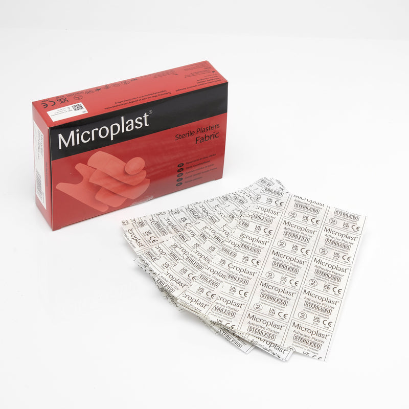 Microplast Fabric Plasters 7cm x 2cm (Box 100)