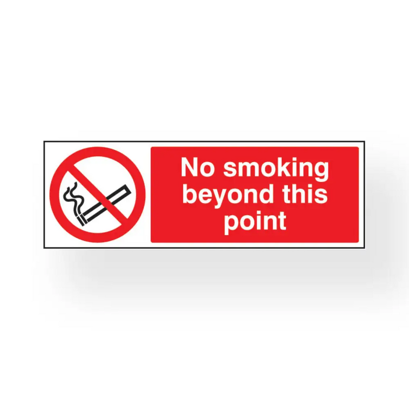 Signs No. First No Smoking Sign 30cm x 10cm First Aid Warehouse