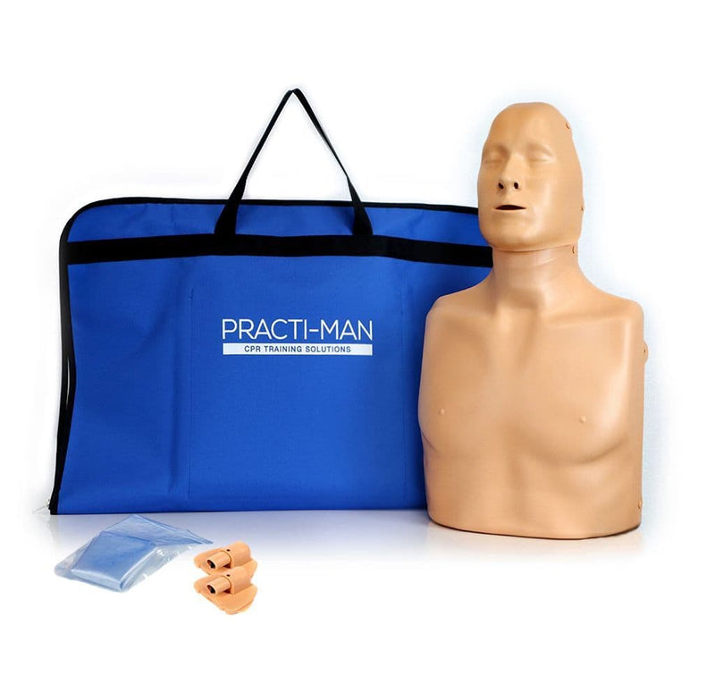 Practi-Man CPR Manikin Complete with Carry Bag