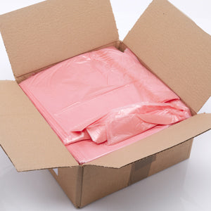 Red Polythene Soluble Laundry Bags 711mm x 762mm (Pack 200)