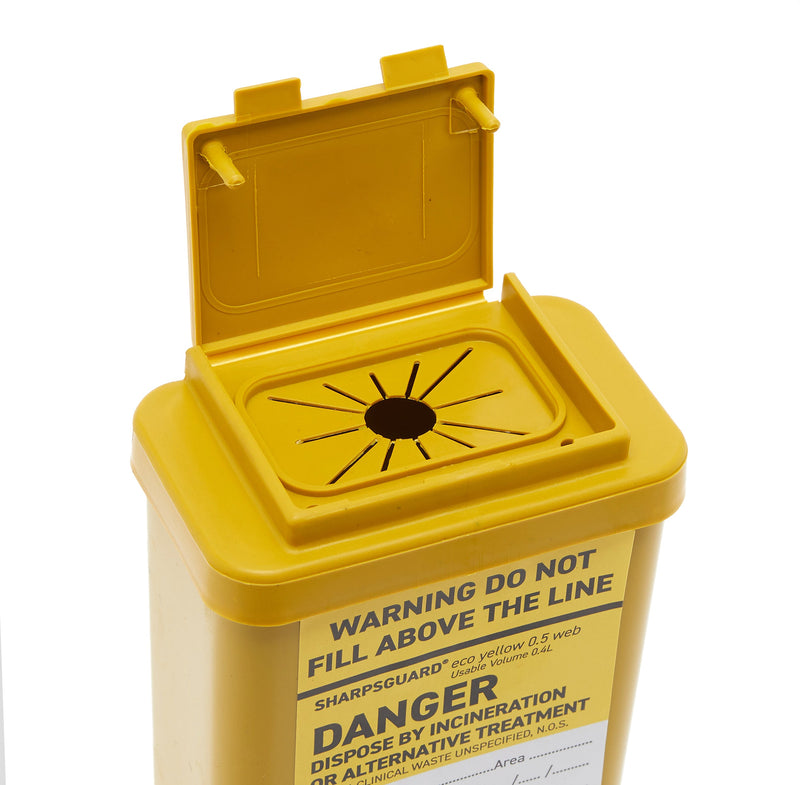 Sharps Disposal Container 0.5L