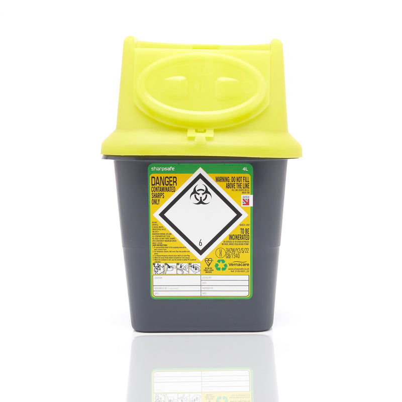 Sharps Disposal Container 4L