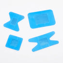 Wallace Cameron Assorted and Shaped Blue Detectable Plasters (Box 150)