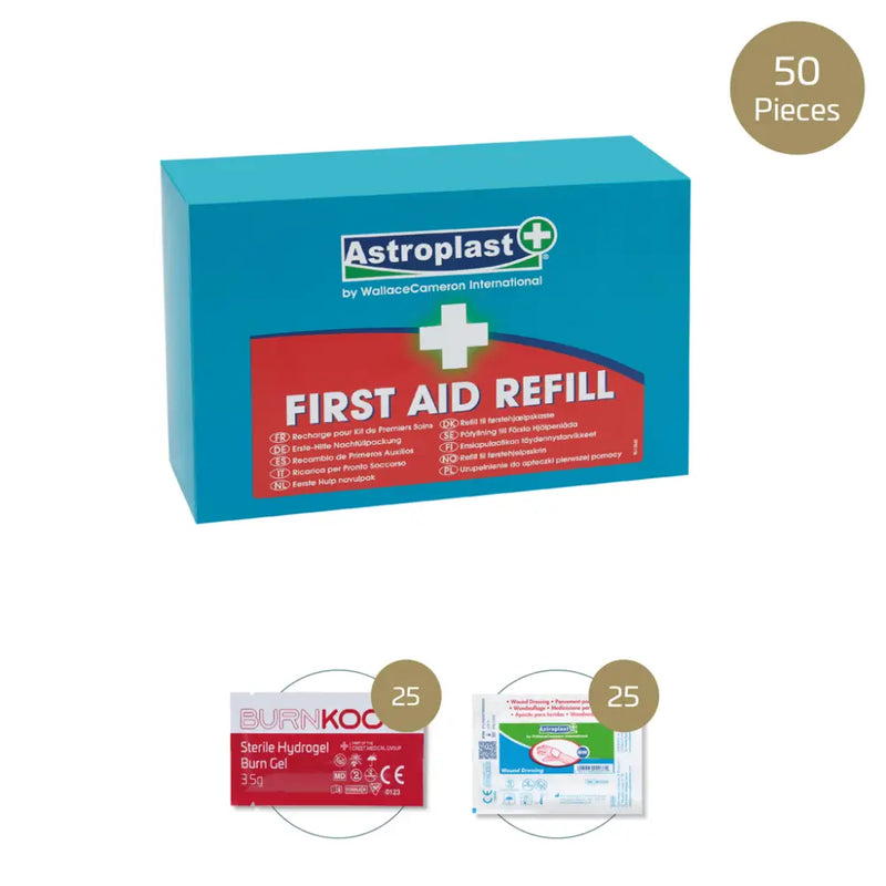 Wallace Cameron Large Burns First Aid Kit Refill