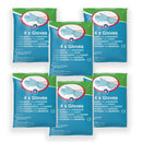 Wallace Cameron Large Vinyl Powdered Non-Sterile Gloves (Bag 6 x Pack 4) - Clear