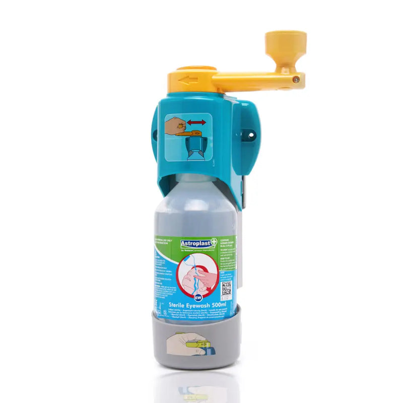 Wallace Cameron Single Twist ’n’ Open Eye Wash Station