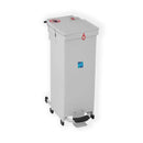 Waste Bin With White Lid