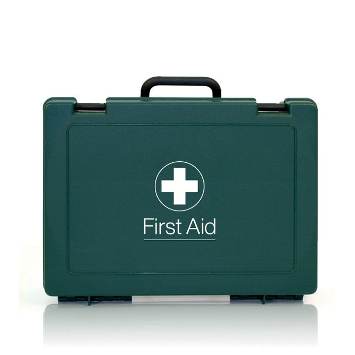 HSE compliant Standard First Aid Kits have proven popular over the last decade and beyond. It comes in a robust, standard green first aid box and has basic first aid content for treating cuts, grazes and sprains and strains.