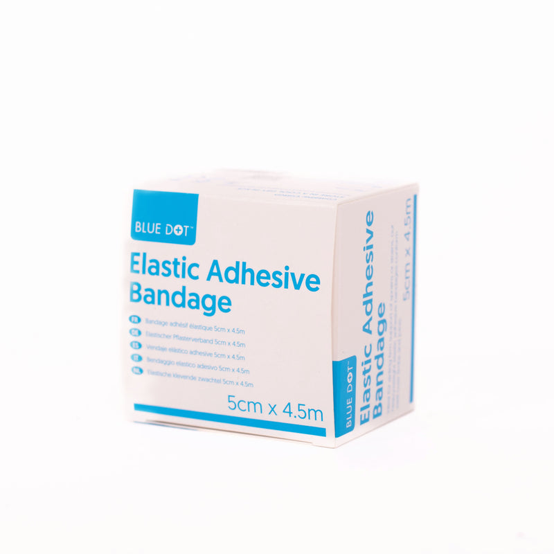 Blue Dot Elastic Adhesive Bandages
