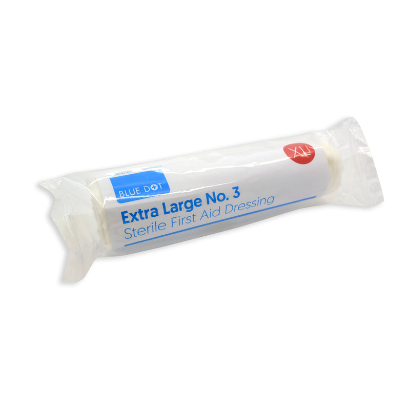 Blue Dot No3 Flow Wrapped Extra-Large Dressing