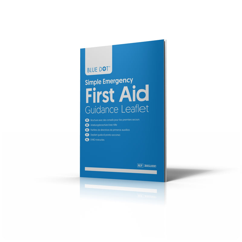Blue Dot First-Aid Guidance Leaflet