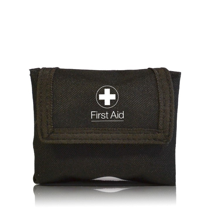 Empty Black Small First Aid Belt Pouch