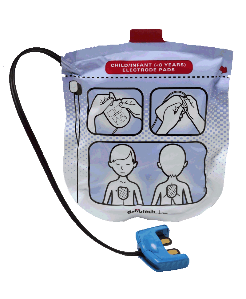 Lifeline View & Pro & ECG Paediatric Defibrillation Pads (Each)