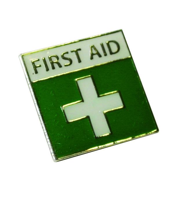 First-Aid Badge With Pin & Catch