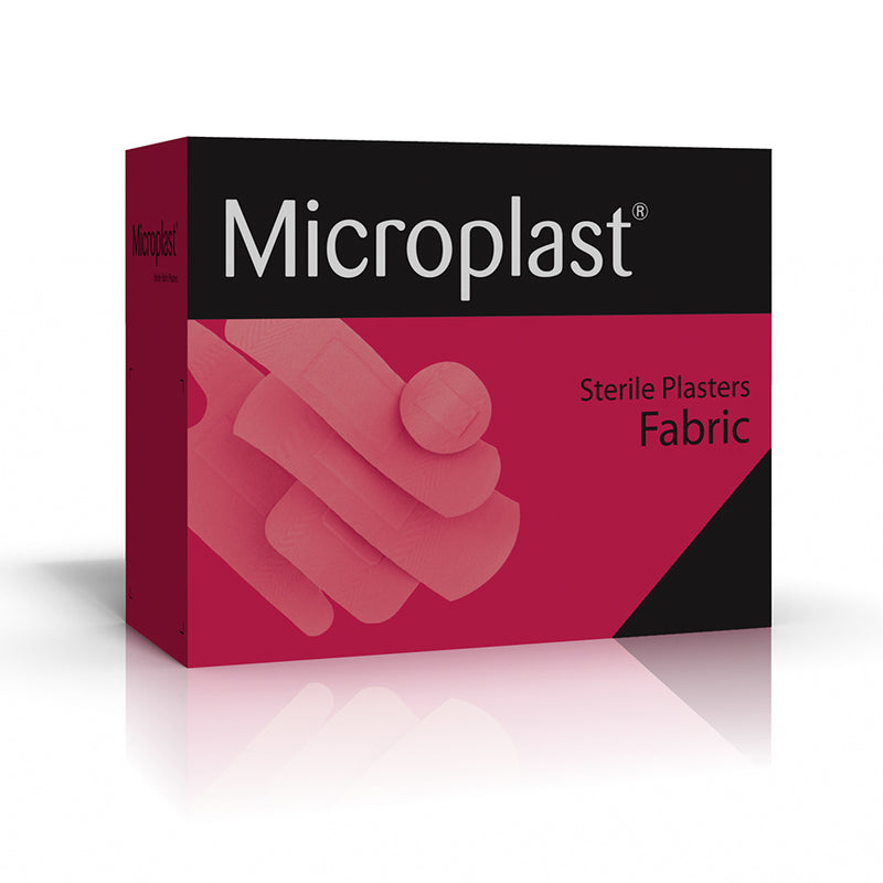This box of 100 fabric plasters size 7.5x2.5cm offers a slightly larger traditional size fabric plaster and is ideal for small cuts and grazes. Our range of flexible fabric plasters offer a highly conformable material which is both breathable and durable.