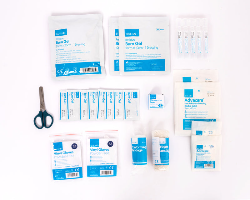Blue Dot Burn First Aid Kit