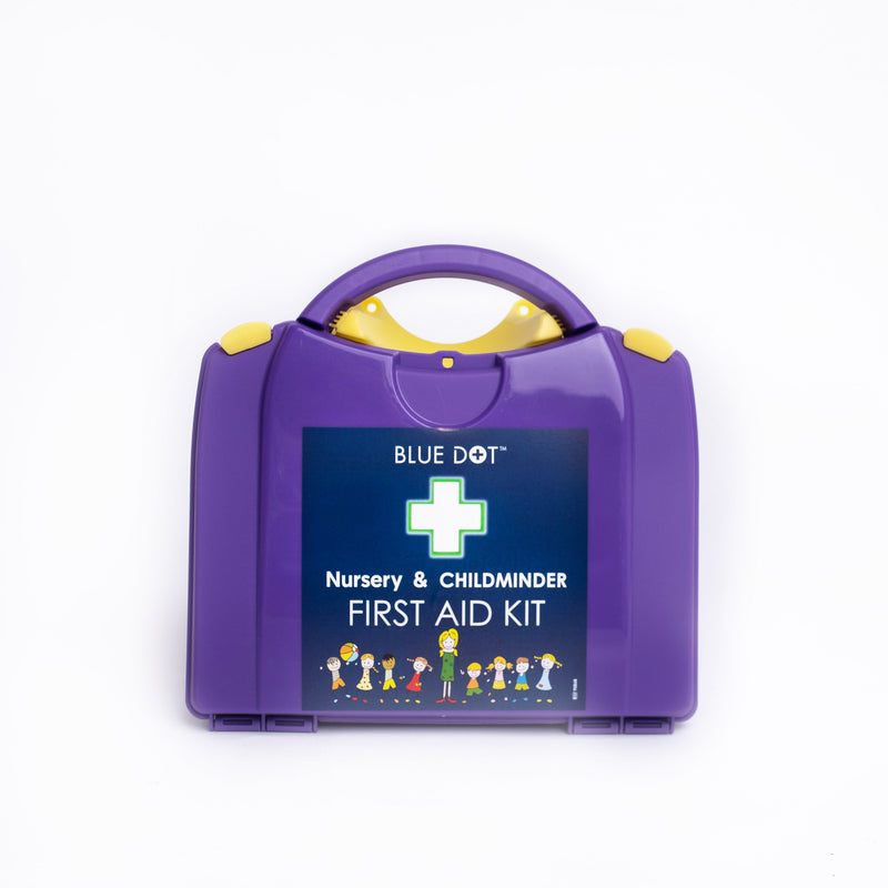 Nursey & Child Minder First Aid Kit is an essential kit for all childcare settings. Contents include a selection of dressings and plasters, to ensure that minor first aid emergencies can be dealt with quickly and effectively. 