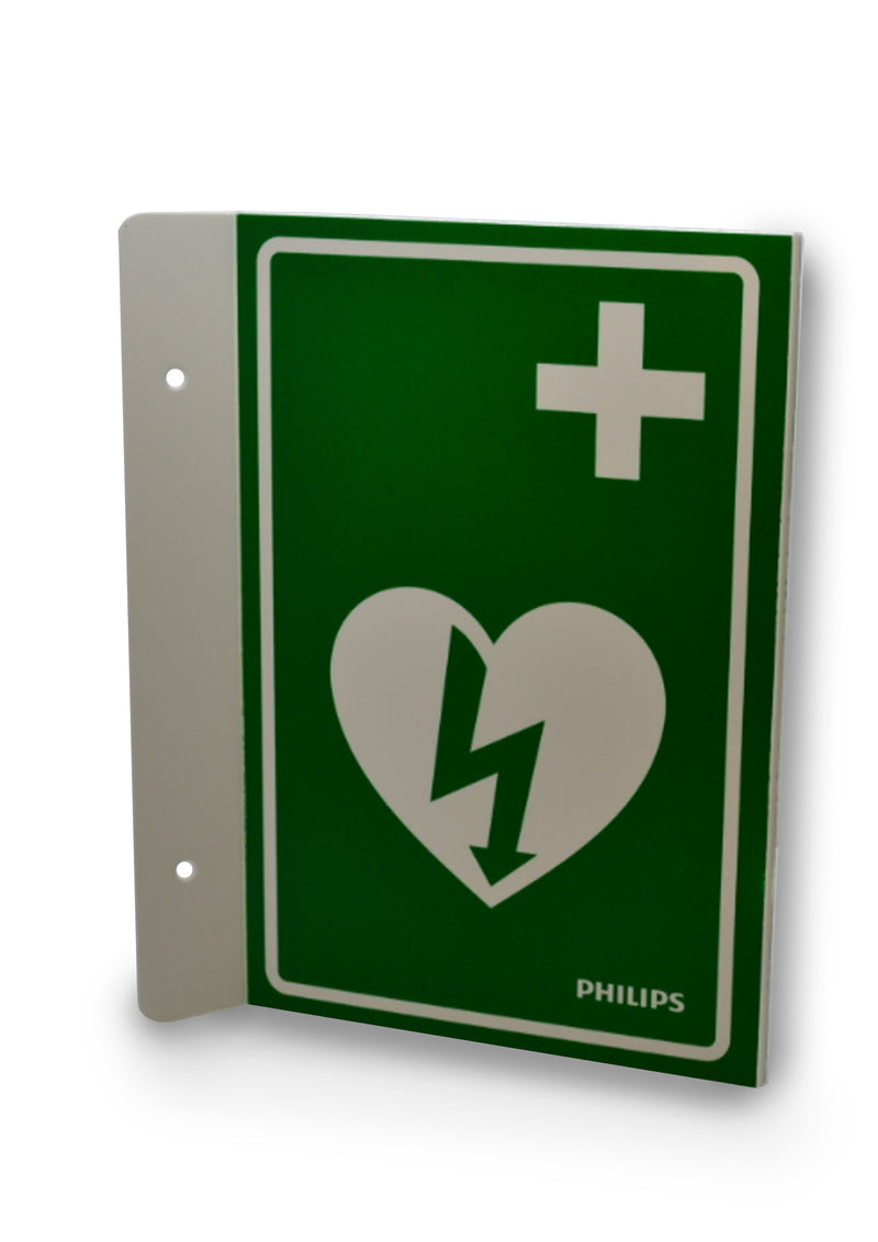 AED Sign Green