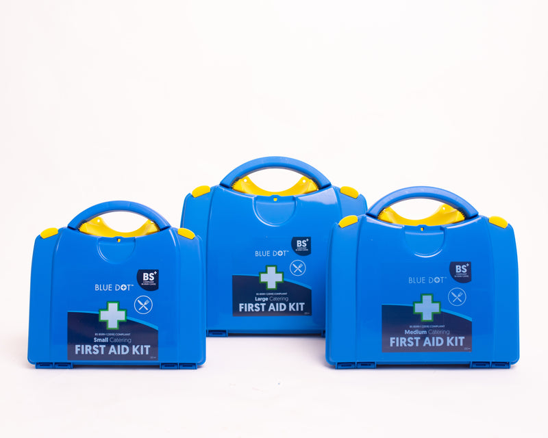 Our range of BS 8599-1:2019 compliant Catering First Aid Kits have been reviewed and amended to reflect the changing workplace environment. These kits provide an employer with a British Standard of components and contents which can assist in providing adequate first aid provision. 