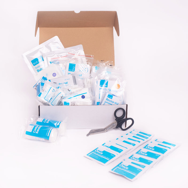 BS8599-1 Compliant First Aid Kit Refill Range