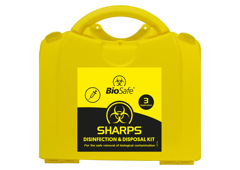 Sharps Disinfection & Disposal Kit 3 Application (PGB Medium)